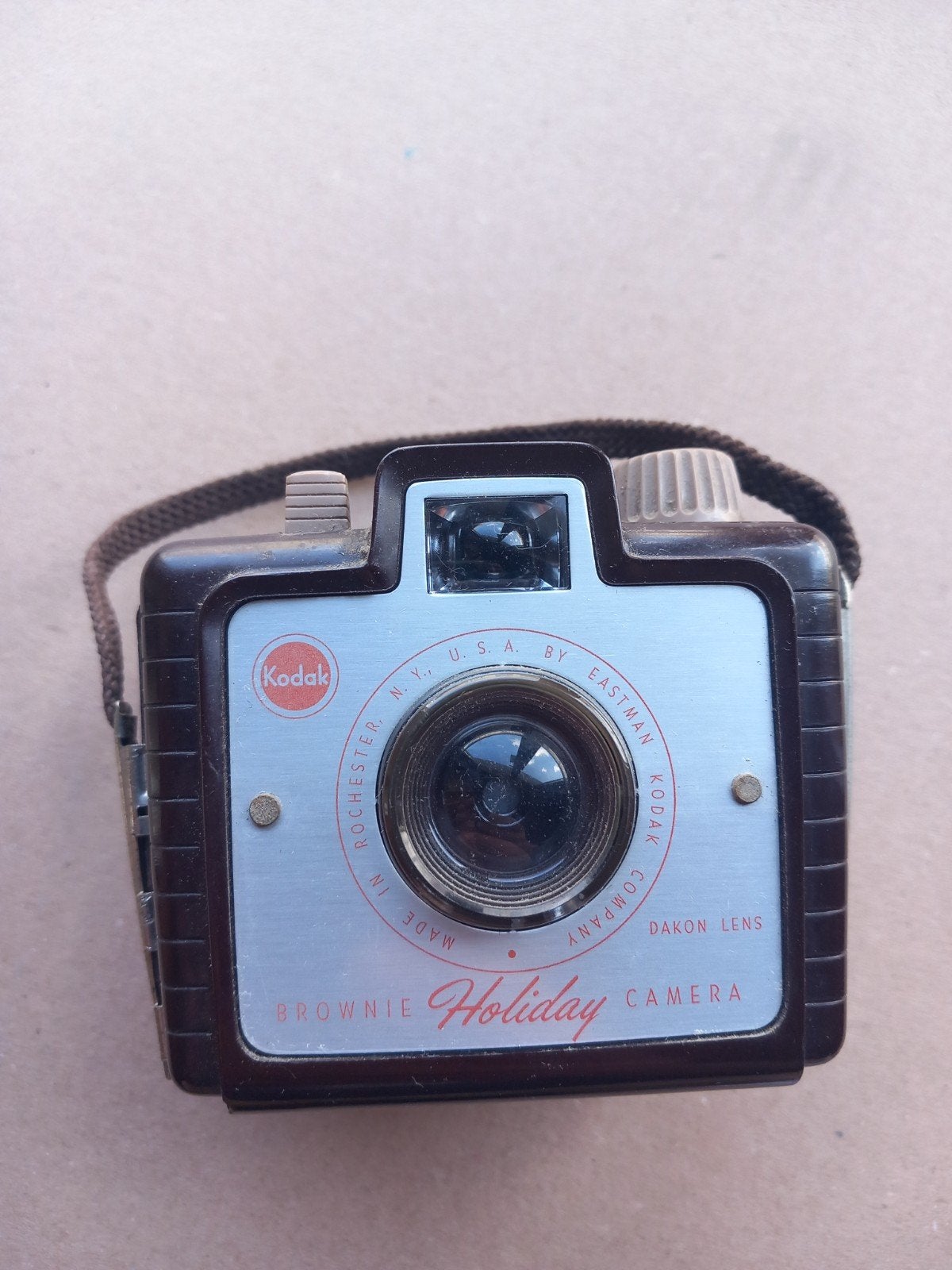 Brownie Holiday camera Kodak bakkeliet., Audio, Tv en Foto, Ophalen of Verzenden, Kodak