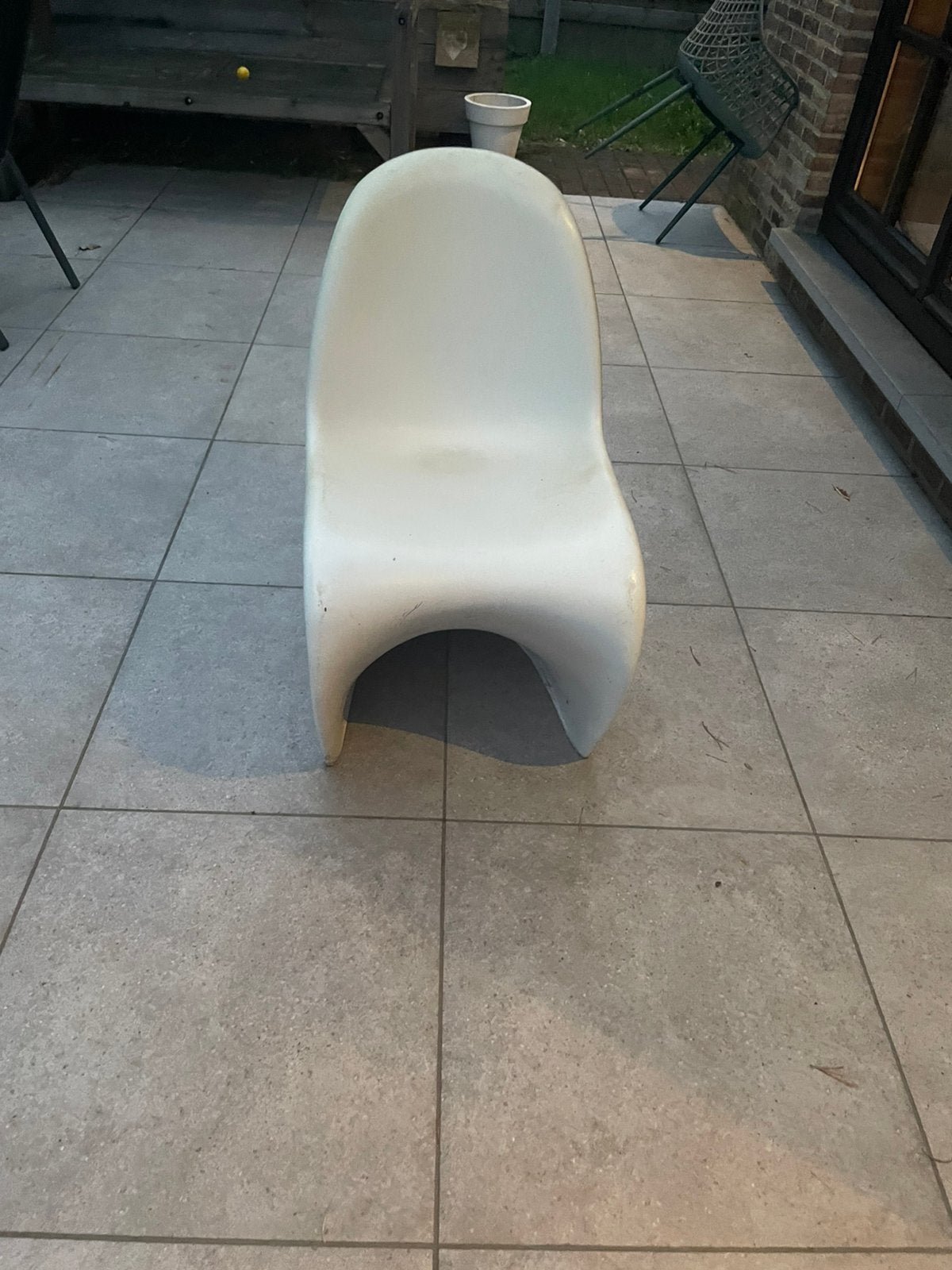 Design stoel, Huis en Inrichting, Ophalen, Gebruikt, Kunststof, Vijf, Zes of meer stoelen