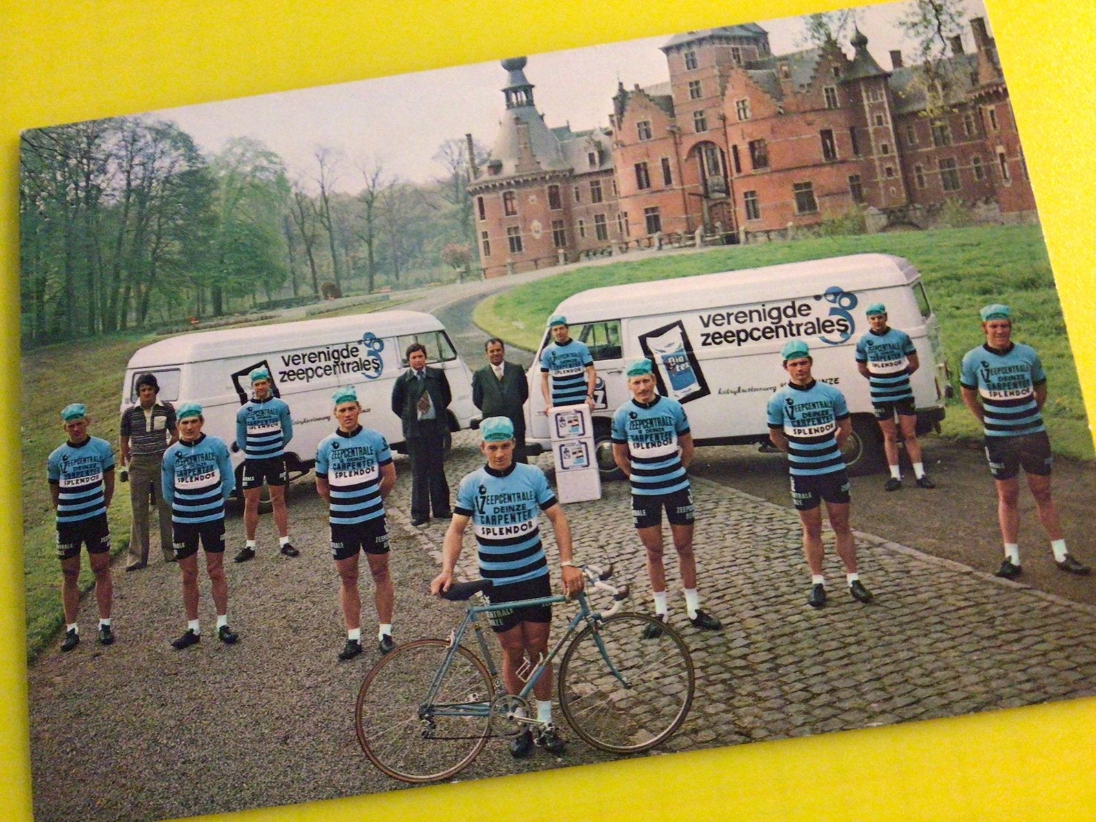 wielerkaart 1977 team zeepcentrale deinze splendor, Envoi, Comme neuf