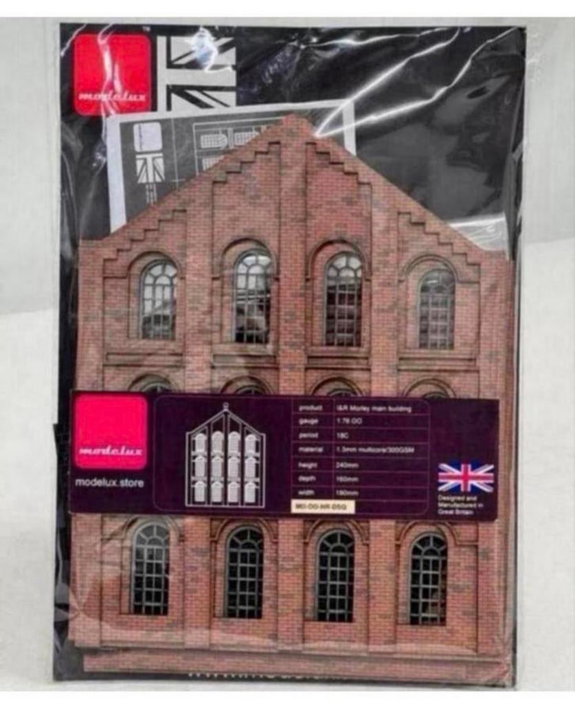Bâtiment modèle I R Morley Main Building à l'échelle 1:76 OO, Enlèvement ou Envoi, Neuf, 1:50 à 1:144