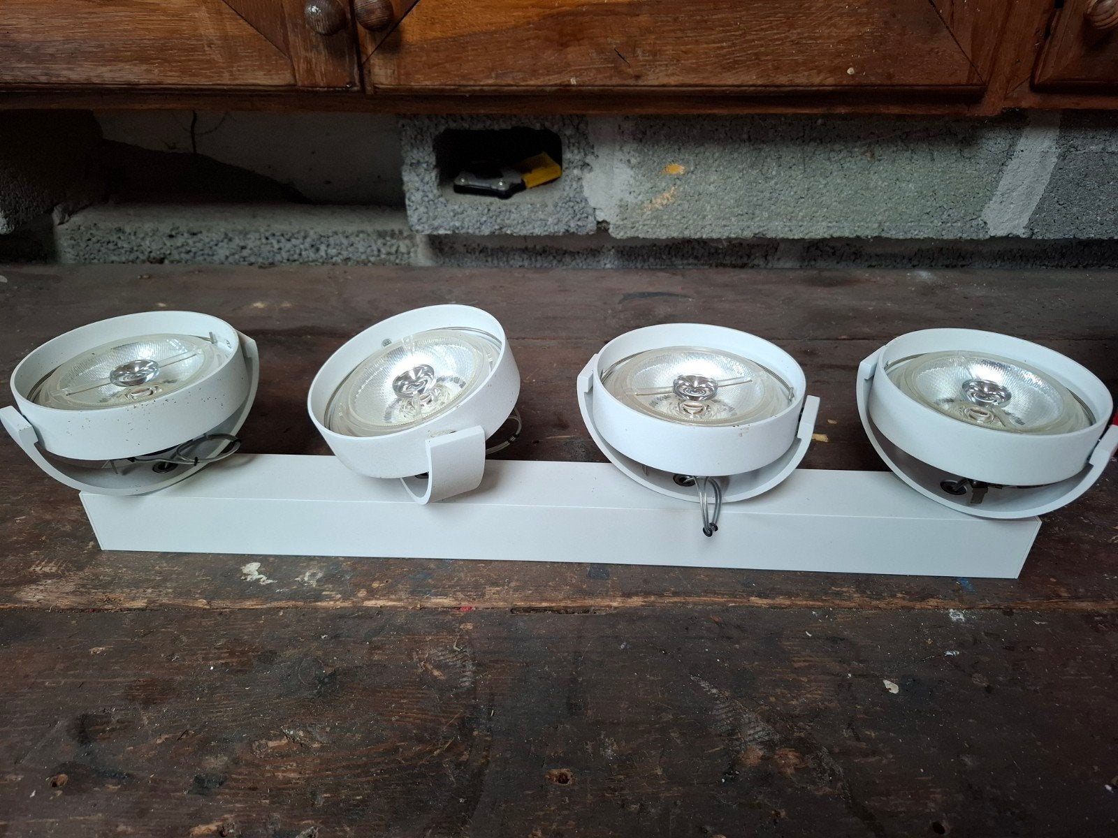 luminaire encastré de haute qualité Deltalight RAND 411 -, Maison & Meubles, Autres culots, Enlèvement, Utilisé, Spot apparent