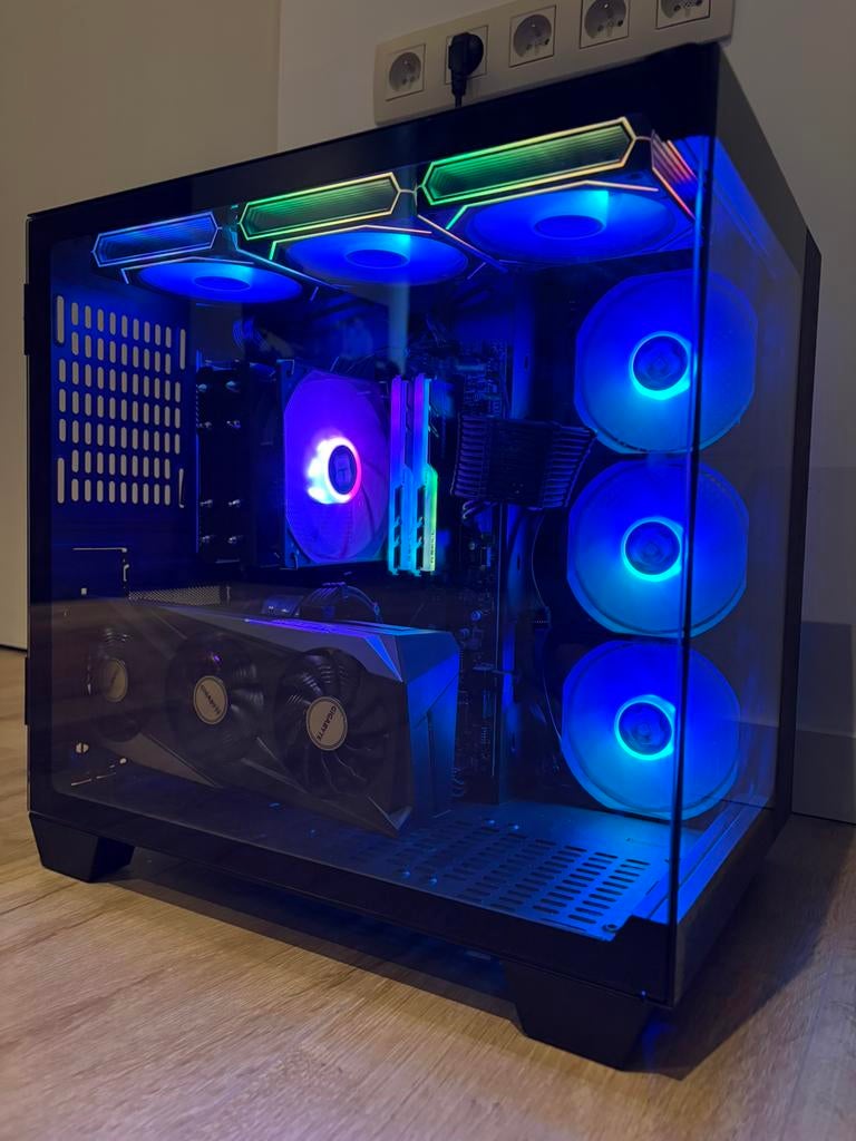 Custom gaming pc, Computers en Software, Desktop Pc's, Zo goed als nieuw, Gaming, Ophalen