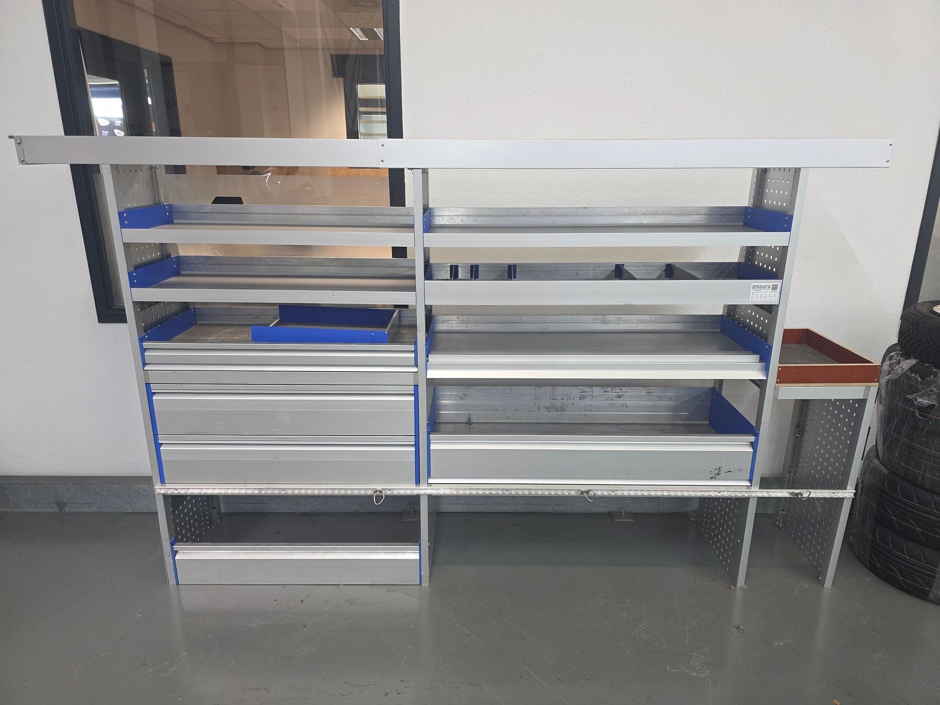 Integro Aluminium Bedrijfswagen Inrichting met lades, schapp, Ophalen, Gebruikt, -, -