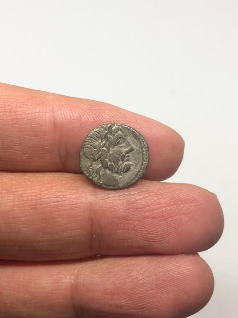 ROMEINSE REPUBLIEK, Cn. Lentulus Clodianus Quinarius 88 BC, Postzegels en Munten, Munten | Europa | Niet-Euromunten, Verzenden