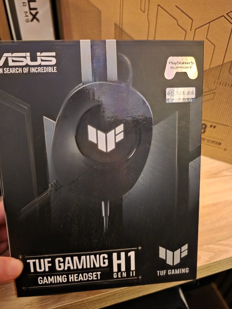 ASUS TUF Gaming H1 Gen II gaming headset, Enlèvement, Casque gamer, Neuf