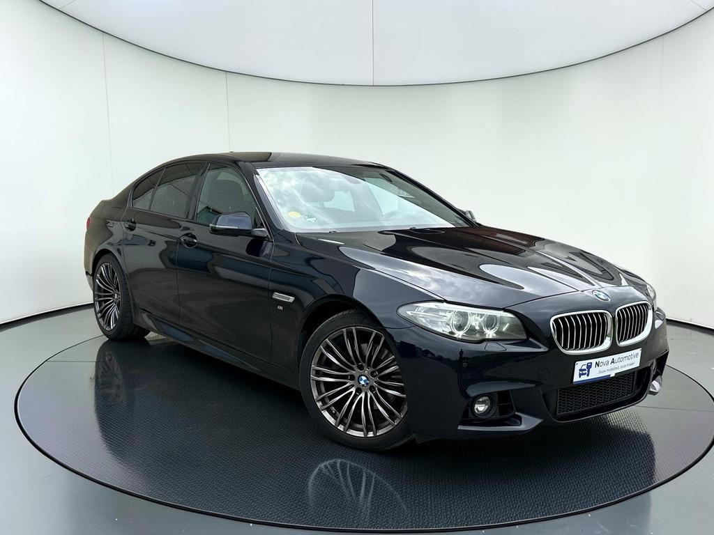 BMW 520d Facelift Autom, M Pack, Xenon, €6b, 1ste Eig, FUL, Automaat, Achterwielaandrijving, 4 cilinders, Blauw