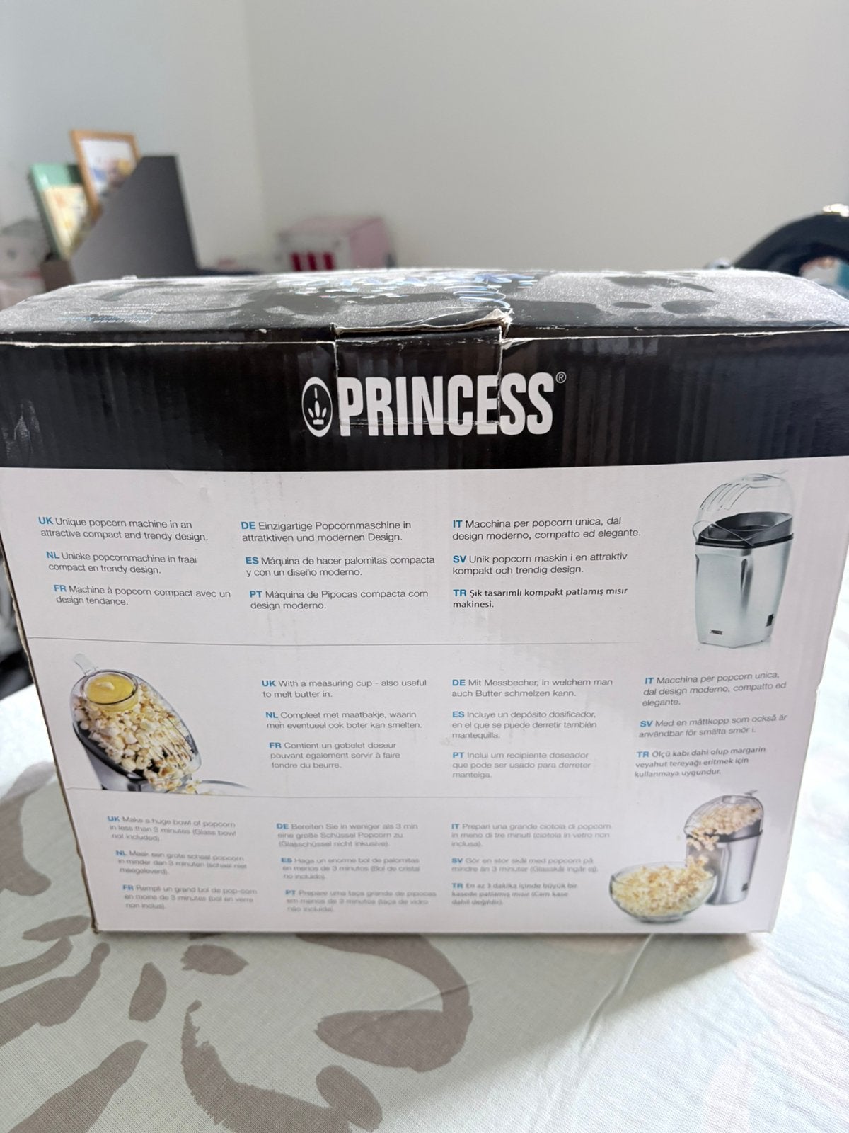 machine à pop-corn, Enlèvement, Utilisé