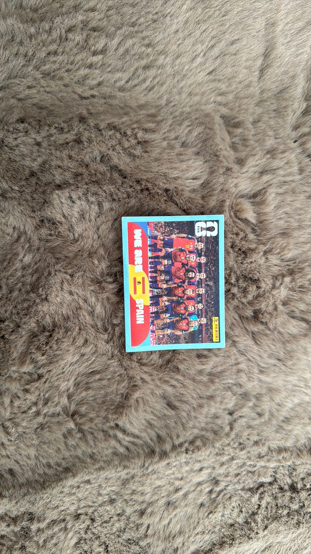 Panini FIFA World Cup 2026 Spanje Teamfoto Sticker, Ophalen, Nieuw, Sticker