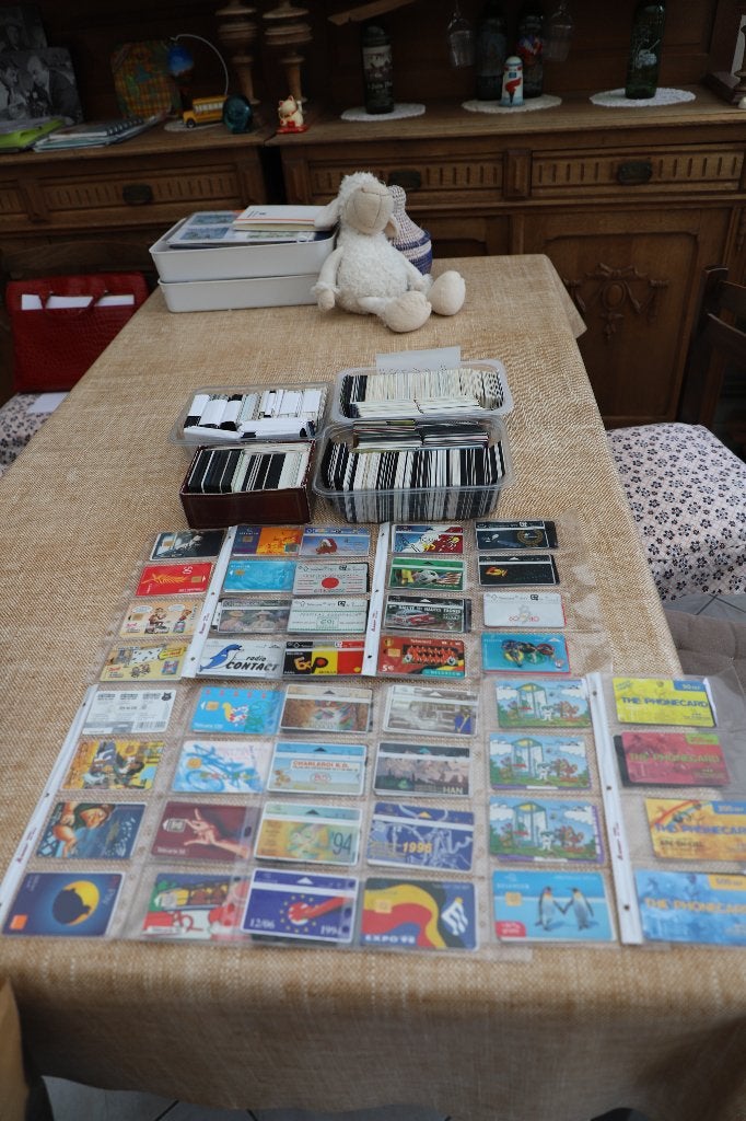 Cartes de téléphones, Collections, Cartes de téléphone, Enlèvement