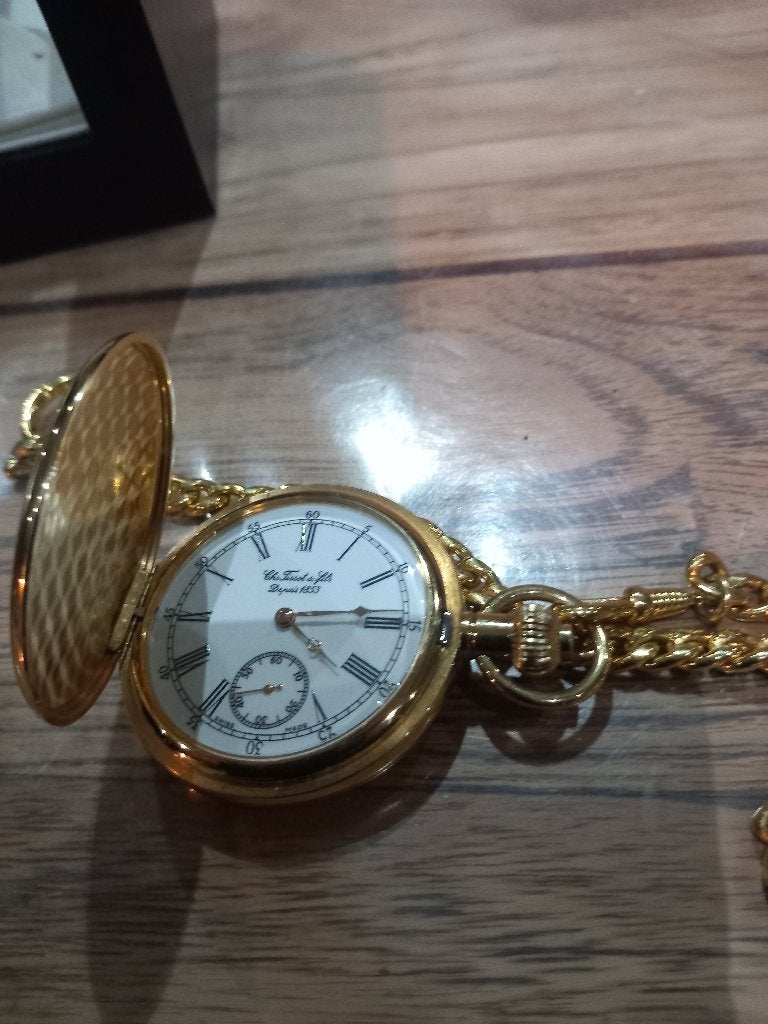 Zakhorloge, Zakhorloge, Staal, Tissot, Met ketting
