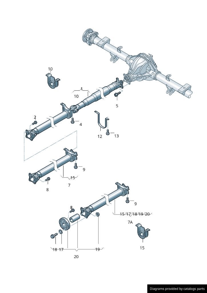 Arbre de Transmission Pour Crafter - Man TGE 2016 Auto, Enlèvement, Neuf, Volkswagen