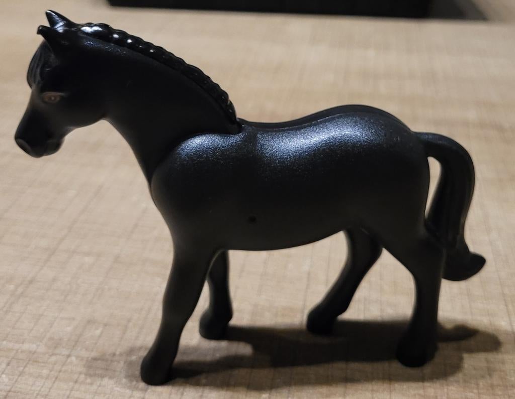 Lego Belville: groot, zwart paard, Ophalen of Verzenden, Zo goed als nieuw, Losse stenen, Lego