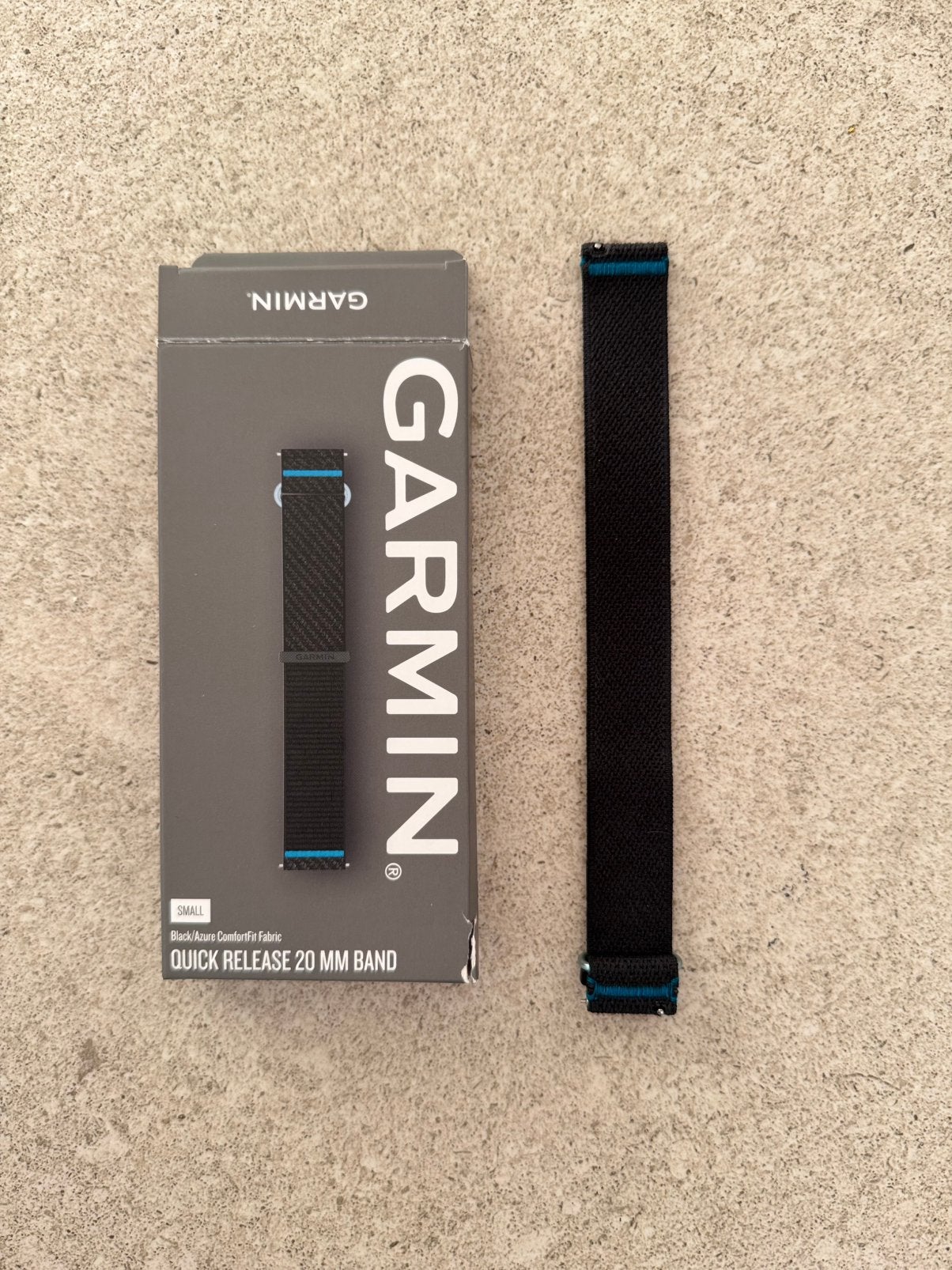 Garmin 20mm Nylon ComfortFit, Ophalen, Nieuw