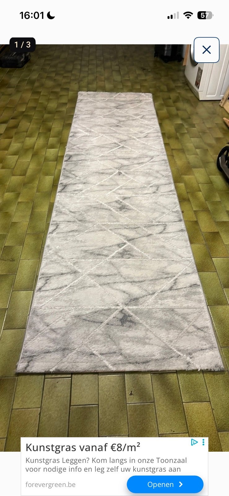 tapis, Jardin & Terrasse, Enlèvement, Comme neuf