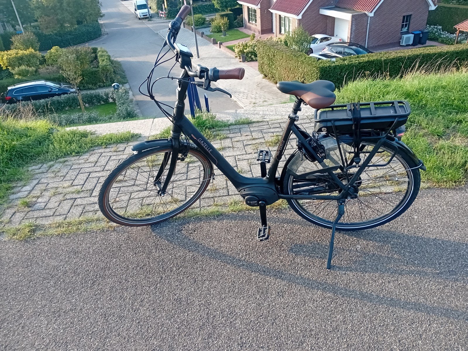 gazelle c8 orange HMB  400 w 7000km bouwjaar 2021 maat49, Fietsen en Brommers, Ophalen of Verzenden, Zo goed als nieuw, 47 tot 51 cm
