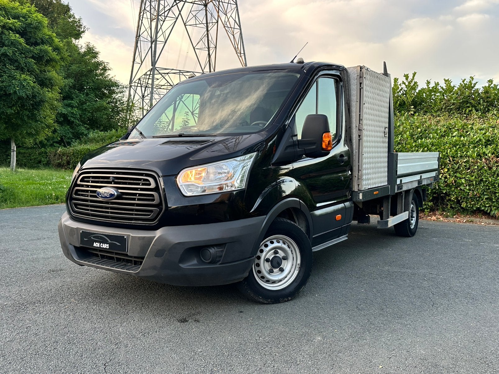 Ford Transit 2.2 TDCI Utility L3 kiepwagen laadbak 93.000 km, Auto's, Ford, Bedrijf, Te koop, Transit, ABS, Adaptieve lichten