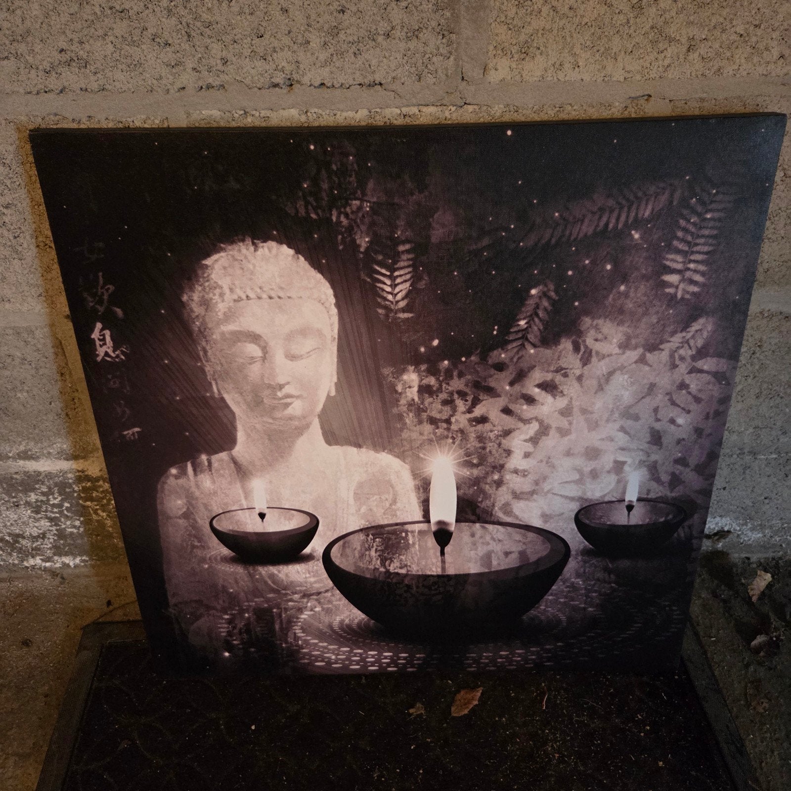 Afbeelding boedha, Huis en Inrichting, Ophalen, 50 – 75, Zo goed als nieuw, Foto of Poster