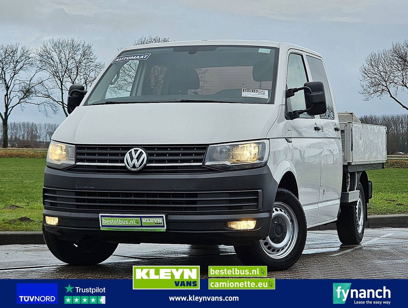 Volkswagen TRANSPORTER 2.0 TDI EU-EXPORTPRIJS 9950!, Automaat, Wit, Bedrijf, Te koop