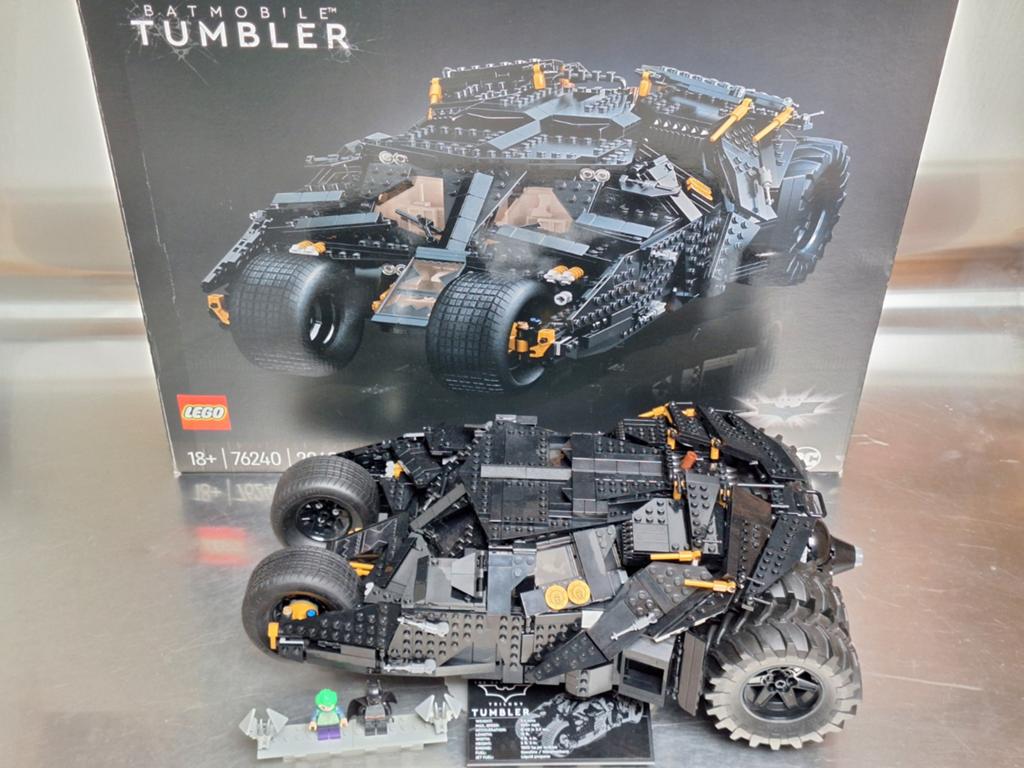 Lego 76240 Batman Batmobile Tumbler, Lego, Ophalen of Verzenden, Zo goed als nieuw, Compleet