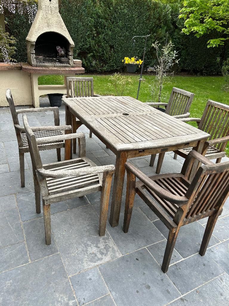 tuinmeubilair, Tuin en Terras, Ophalen, Hout