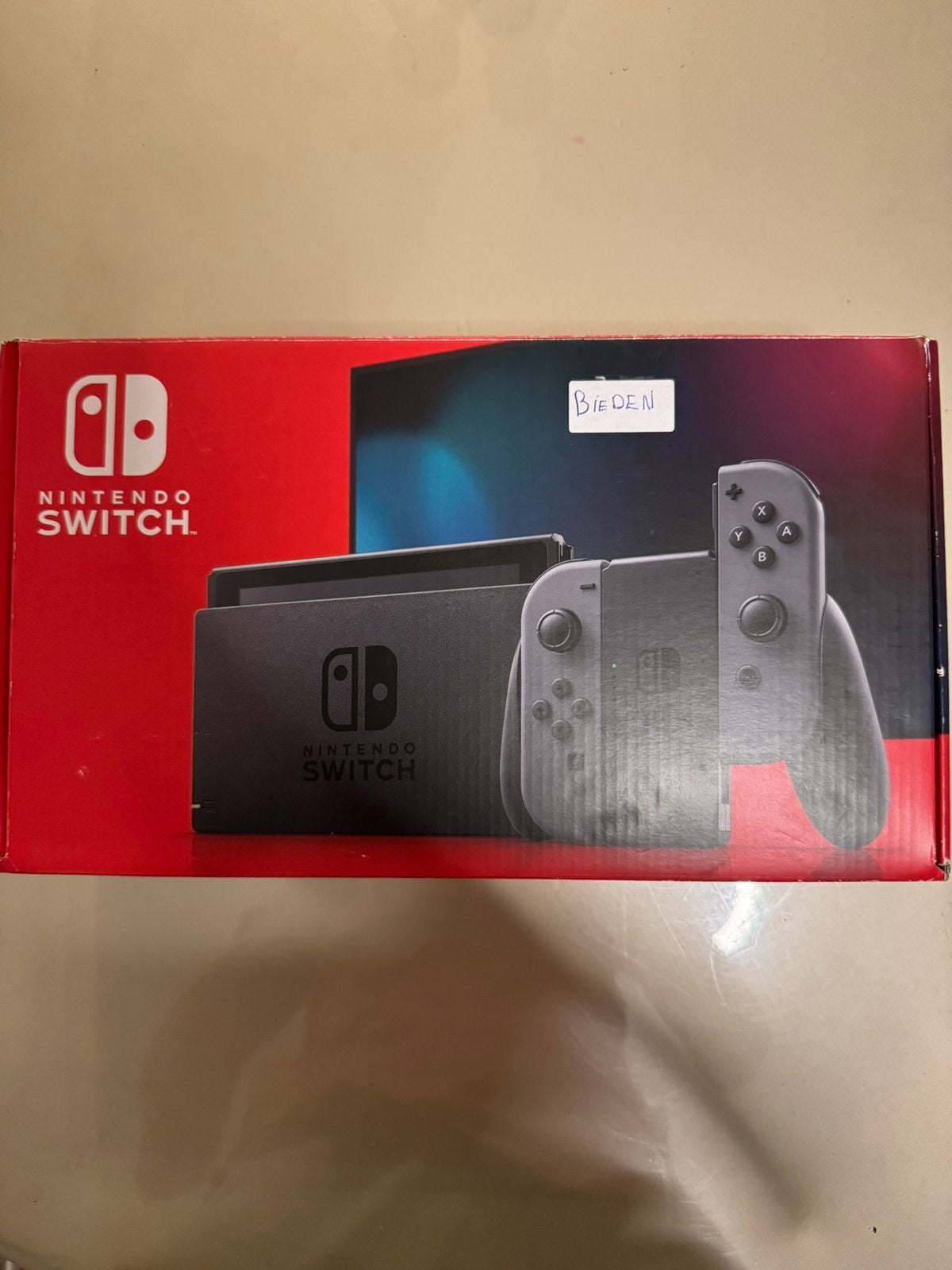 Nintendo Switch V2 in nieuwstaat – Nooit gebruikt!, Ophalen, Met games, Met 2 controllers, Zo goed als nieuw
