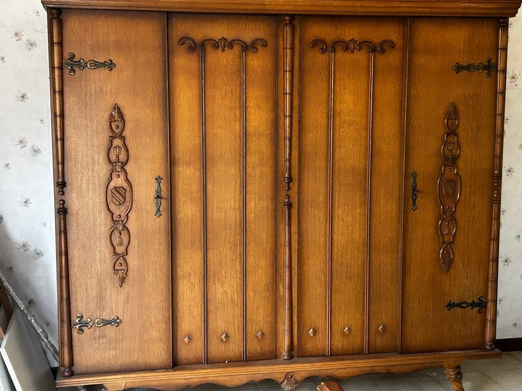 slaapkamer, Huis en Inrichting, Ophalen, Gebruikt, Tweepersoons, Vintage