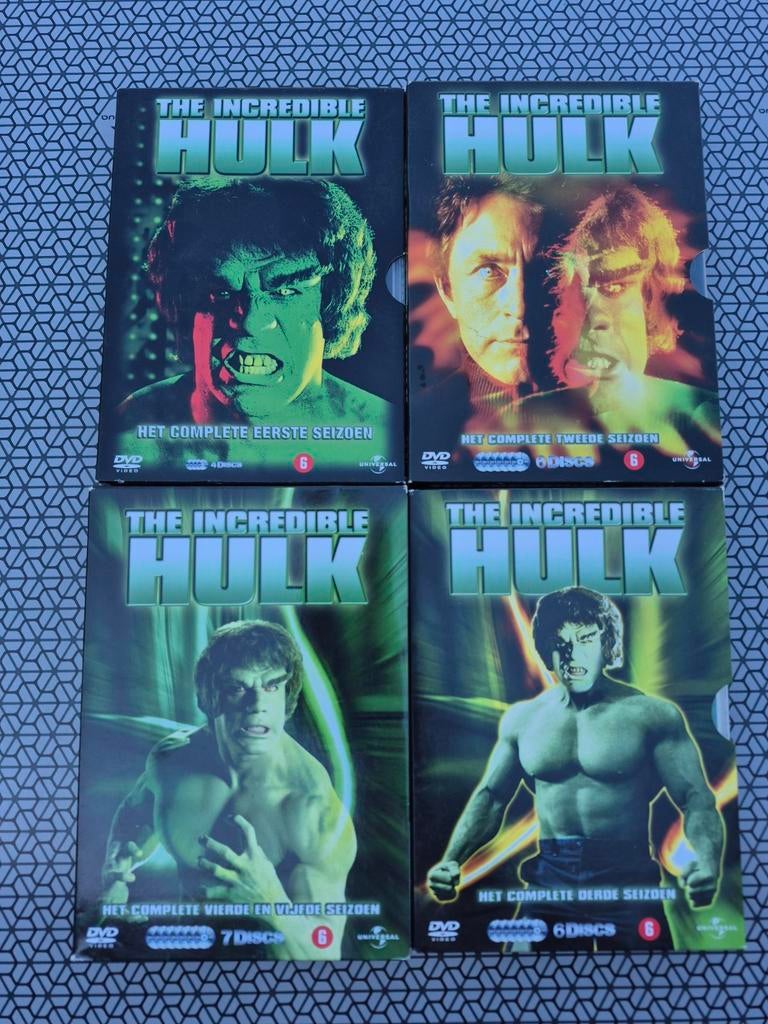 The incredible hulk seizoen 1 tem 5, Cd's en Dvd's, Ophalen of Verzenden