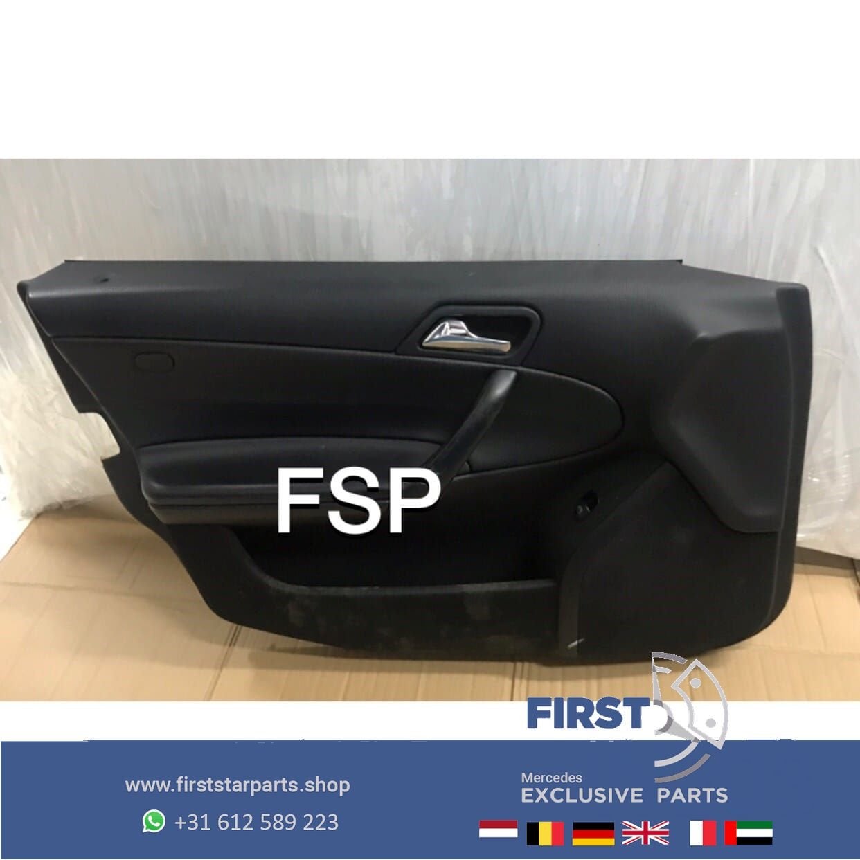 W203 DEURPANEEL Mercedes C KLASSE 2001-2007 DEUR PANEEL KAAR, Utilisé, -, -, Enlèvement ou Envoi