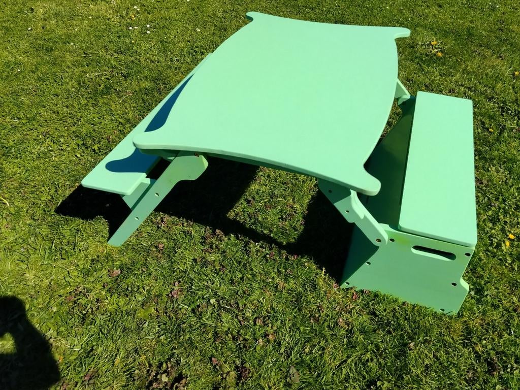 Banc - Table pour enfant, Jardin & Terrasse, Tables de pique-nique, Enlèvement