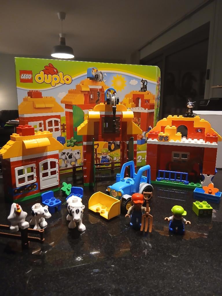 Lego Duplo big farm, Ophalen, Gebruikt, Complete set, Duplo