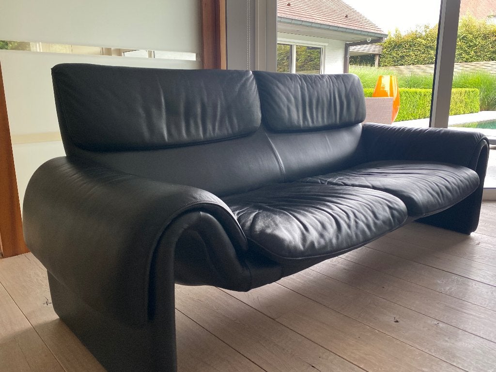 Siège/canapé en cuir De Sede DS-2011/02, Maison & Meubles, Moins de 75 cm, Enlèvement, Utilisé, 150 à 200 cm