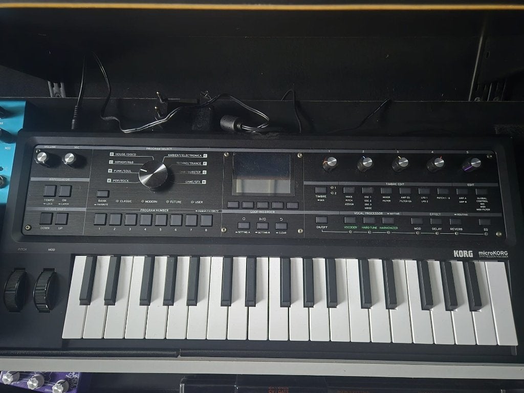 Korg Microkorg2 nieuw Black ltd + decksaver / vocoder micro, Musique & Instruments, Enlèvement ou Envoi, Comme neuf, Korg