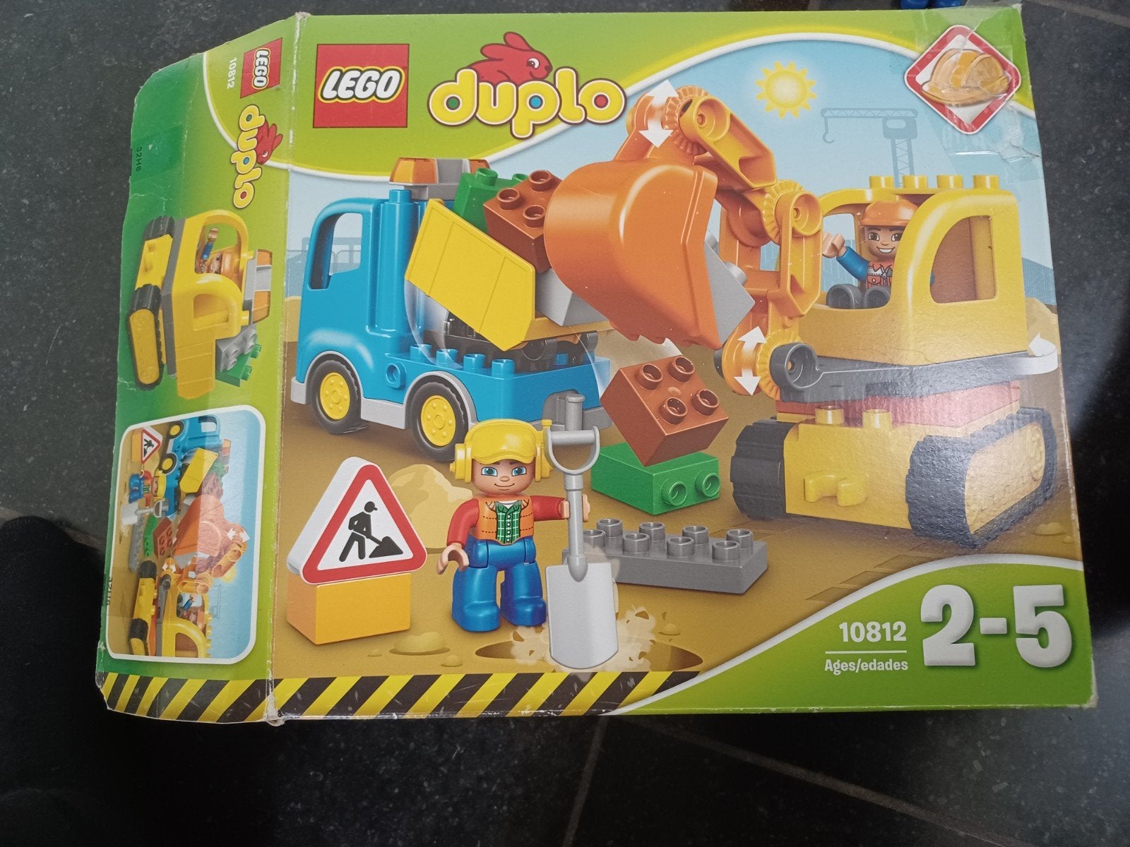 Duplo Bouwplaats 10812, Kinderen en Baby's, Ophalen, Inclusief instructies, Gebruikt, Overige thema's