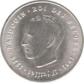 A vendre une pièce de 250 F belge, Enlèvement ou Envoi, Monnaie en vrac, Argent, Plaqué argent