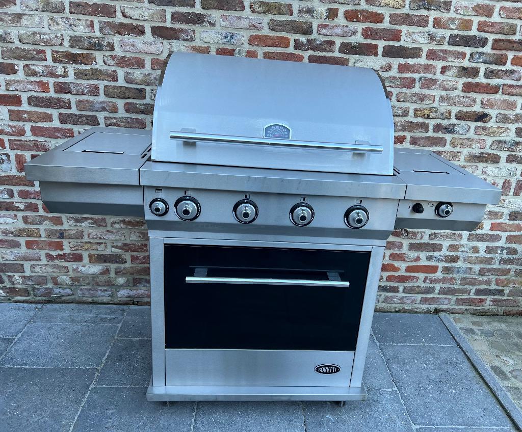 Gasbarbecue Boretti Maggiore, Tuin en Terras, Gasbarbecues, Ophalen, Zo goed als nieuw, Boretti