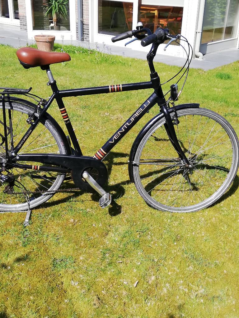 HERENFIETS VENTURELLI, Gebruikt, Velgrem, Versnellingen, 49 tot 53 cm