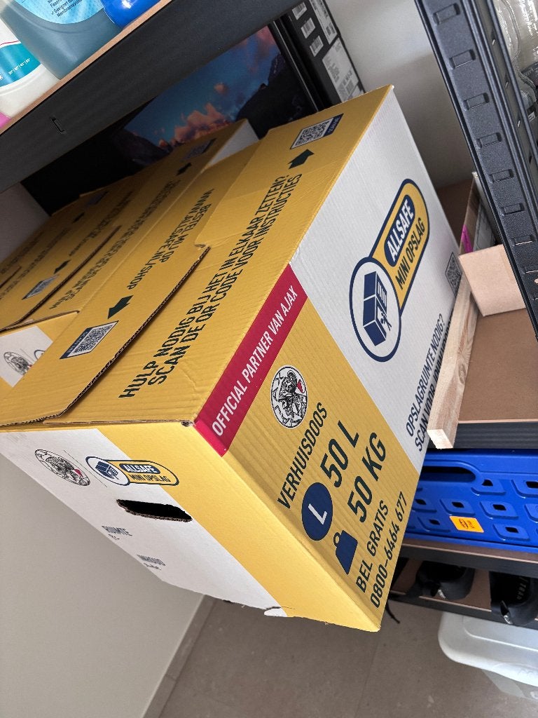 Verhuisdozen 30 st voor 30€, Doe-het-zelf en Bouw, Kratten en Dozen, Ophalen, Zo goed als nieuw, Doos