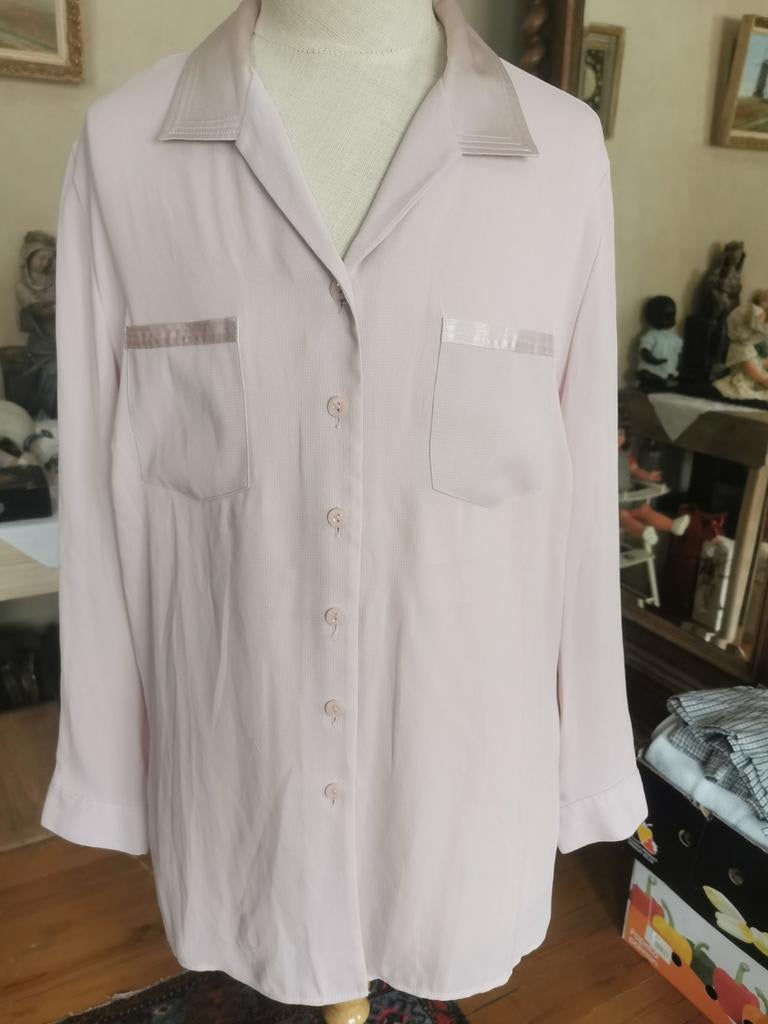 Très joli chemisier rose clair pour femme de Marks & Spencer, Enlèvement, Taille 46/48 (XL) ou plus grande, Rose