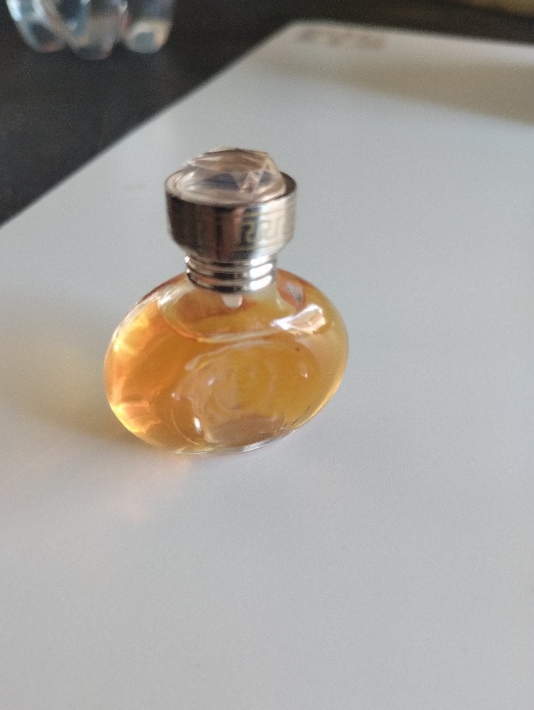 Mini parfumflesje, Ophalen of Verzenden, Gebruikt, Miniatuur, Gevuld