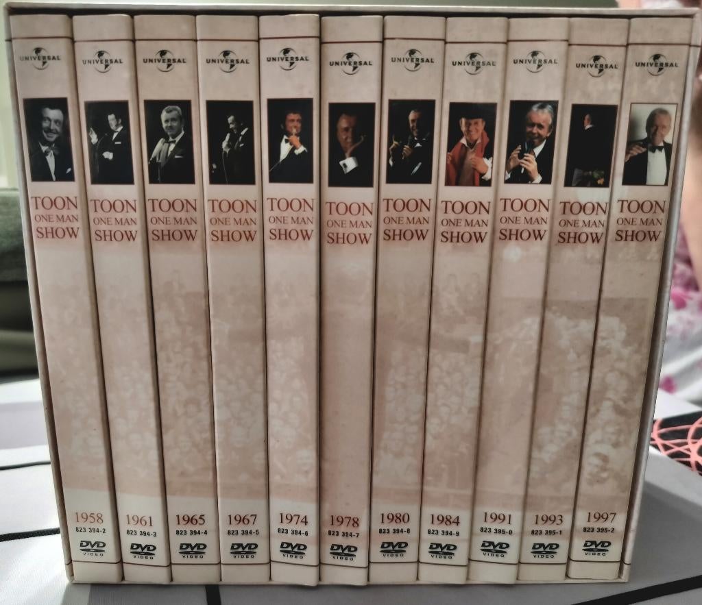 Toon Hermans verzameling DVD's, Cd's en Dvd's, Vanaf 16 jaar, Ophalen, Zo goed als nieuw, Stand-up of Theatershow