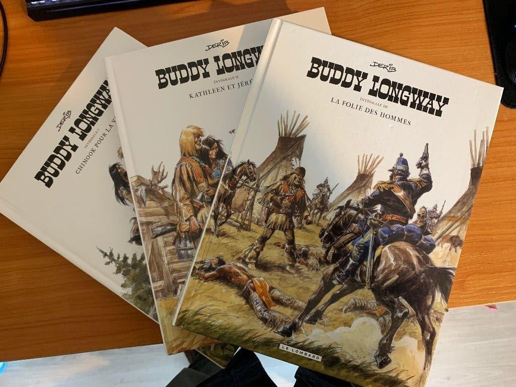 Buddy Longway - Integrale 1 2 3, Livres, Plusieurs BD, Enlèvement ou Envoi, Utilisé