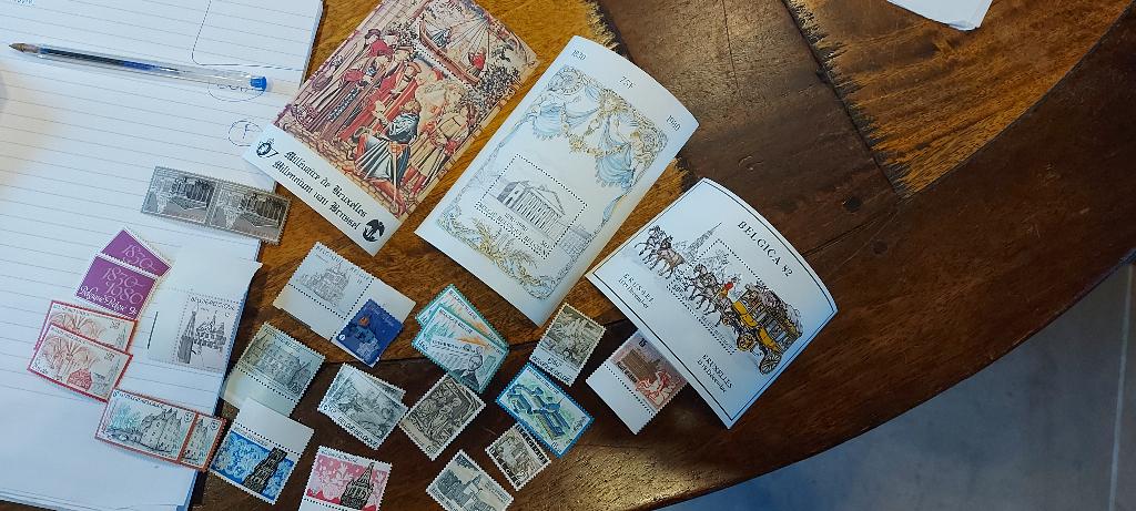 postzegels Millennium   gebouwen, Postzegels en Munten, Postzegels | Thematische zegels, Ophalen, Postfris, Overige thema's