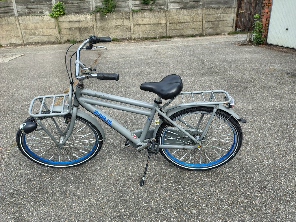 kinderfiets PUUR_NL, Fietsen en Brommers, Ophalen, Terugtraprem, 24 inch, Versnellingen