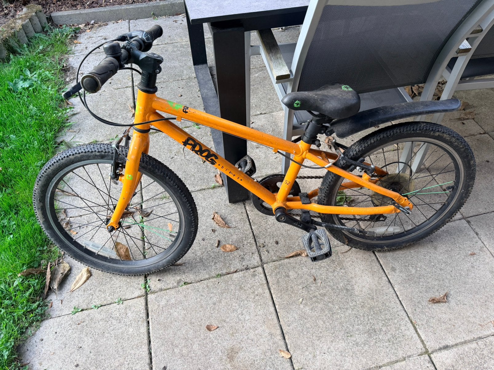 Vélo enfant FROG 52, Vélos & Vélomoteurs, Enlèvement, Utilisé, Aluminium, 16 à 20 pouces