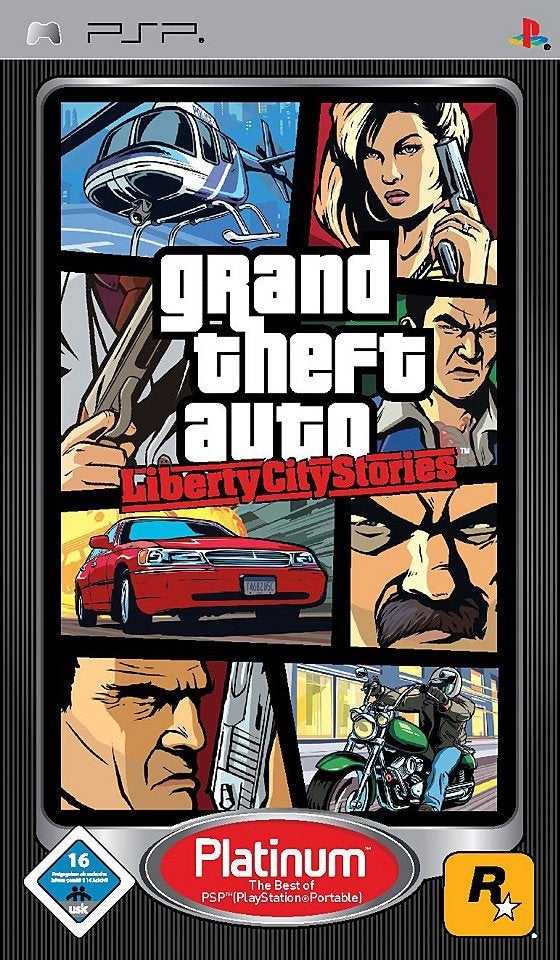 Grand Theft Auto Liberty City Stories Plat. (zonder boekje), Games en Spelcomputers, Games | Sony PlayStation Portable, Avontuur en Actie