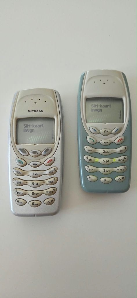 Nokia 3410 - 2st, Telecommunicatie, Ophalen of Verzenden, Gebruikt, Zonder abonnement