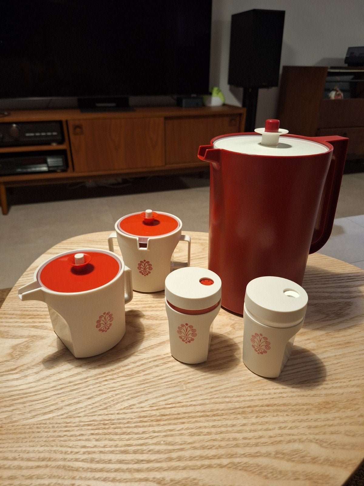 Tupperware kannen set koffie /melk, Ophalen of Verzenden