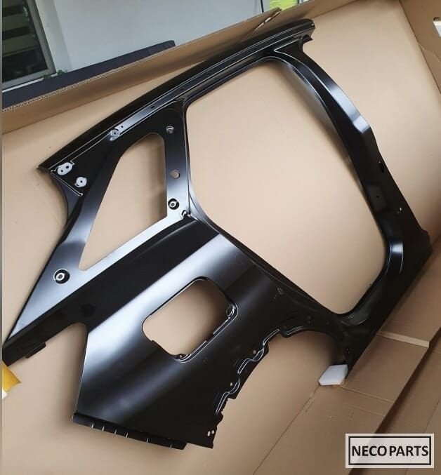 PEUGEOT 3008 SCHERM ACHTERSCHERM ZIJPANEEL ALLES LEVERBAAR !, Arrière, -, Haillon arrière, Utilisé