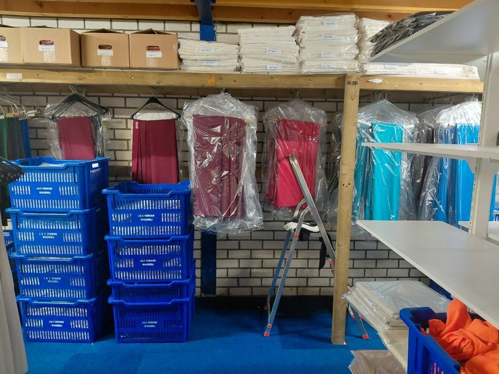 Professioneel horecalinnen - restvoorraad, Ophalen, Gebruikt, Horecatextiel