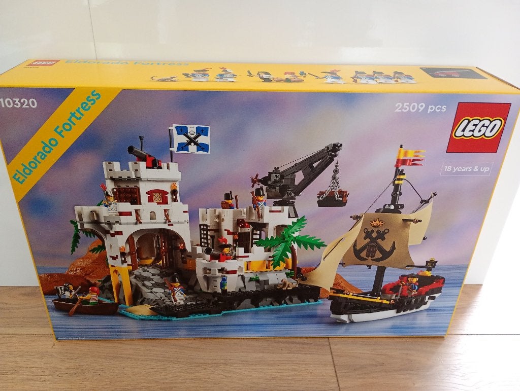 LEGO - 10320 - La forteresse d'Eldorado, Neuf, Enlèvement ou Envoi, Lego, Ensemble complet